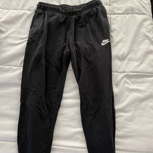Black Nike sweat pants